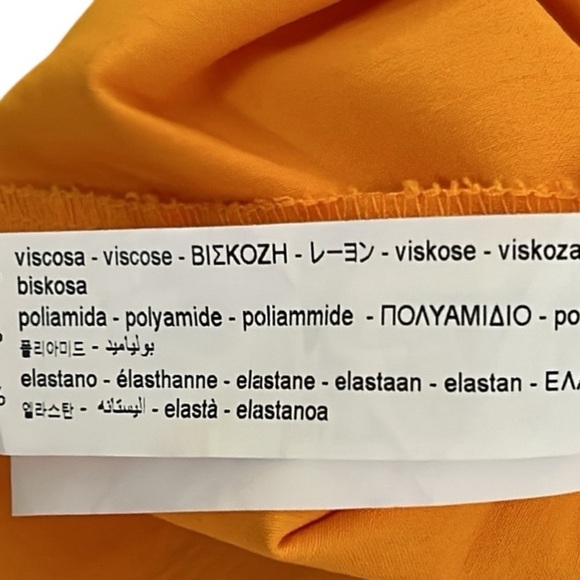 Zara dress,NWT,
Yellow floral bow ,3D, side sleeves,asymmetrical bright yellow - Picture 16 of 16